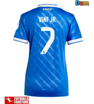 Real Madrid Vinicius Junior #7 Tredje Tröja Dam 2025-26 Kortärmad
